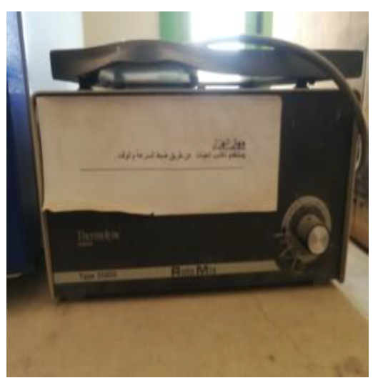 samples' vibrator and mixer